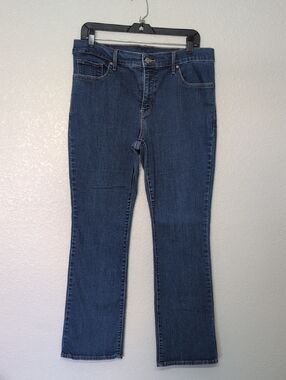 Women’s Straight Leg Jeans - Dark Blue